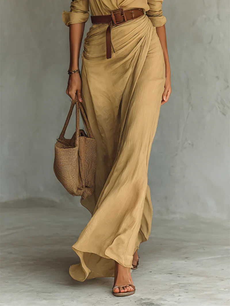 VICTORIA | Long casual dress-4