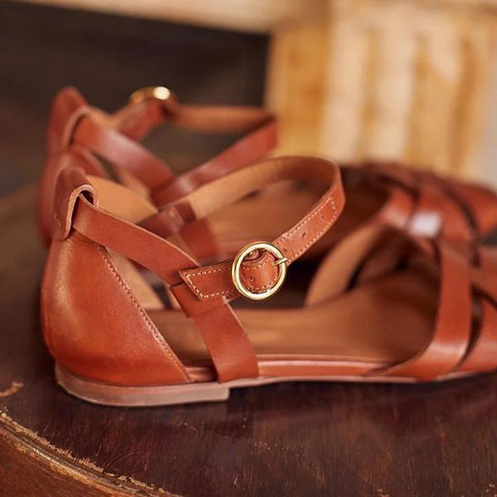 MARGOT | LOW SANDAL WITH STRAP-7