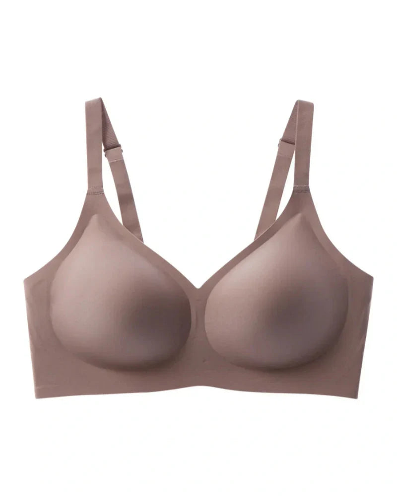 Jelly Wireless Women Comfortable Push Up Bra-6