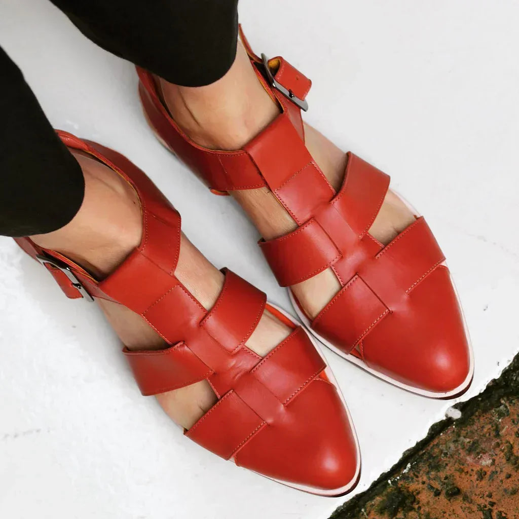 JULIET | BRAIDED POINTED SANDALS-3