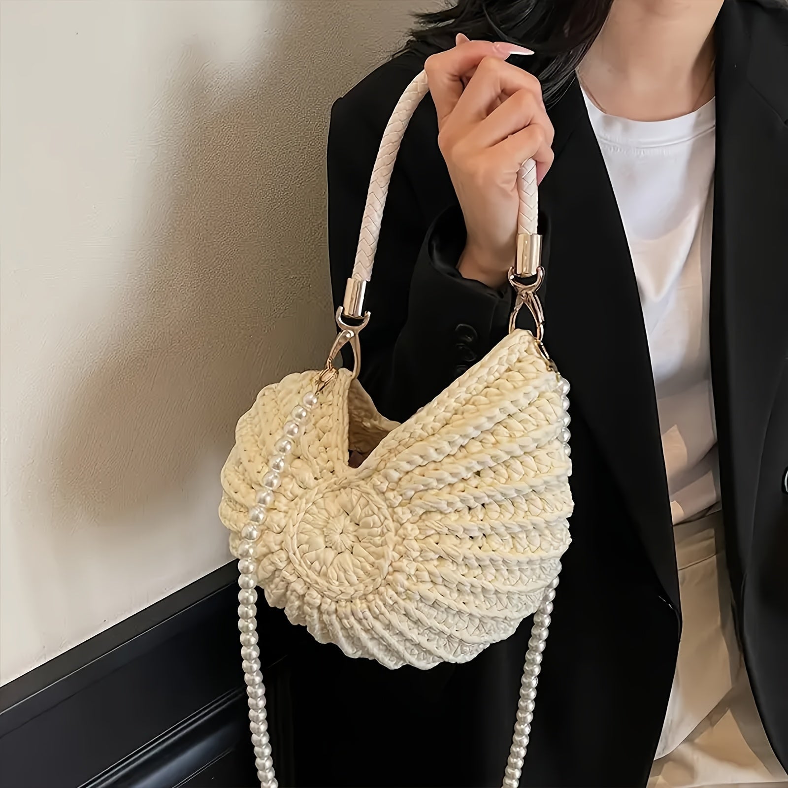 Maliyah | The Pearl Shell Bag-10