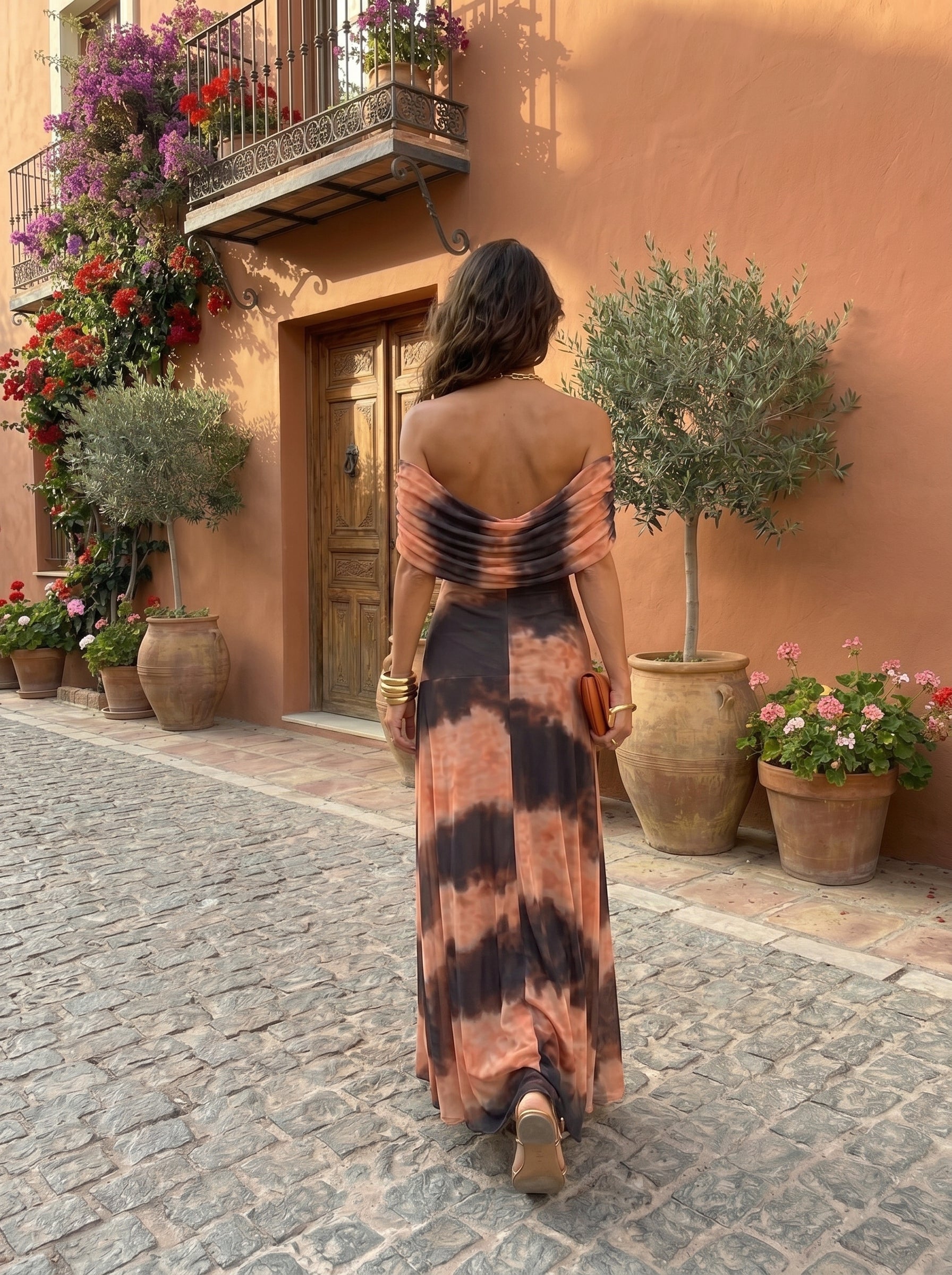 Toledo Dress with Prints-6