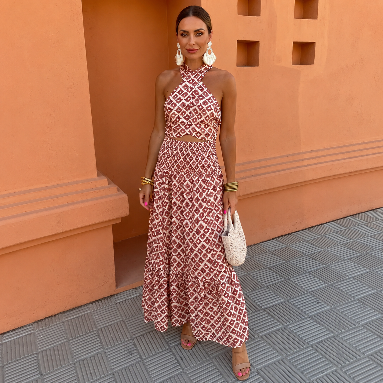 Elsa | Elegant Set with Off-Shoulder Design-1