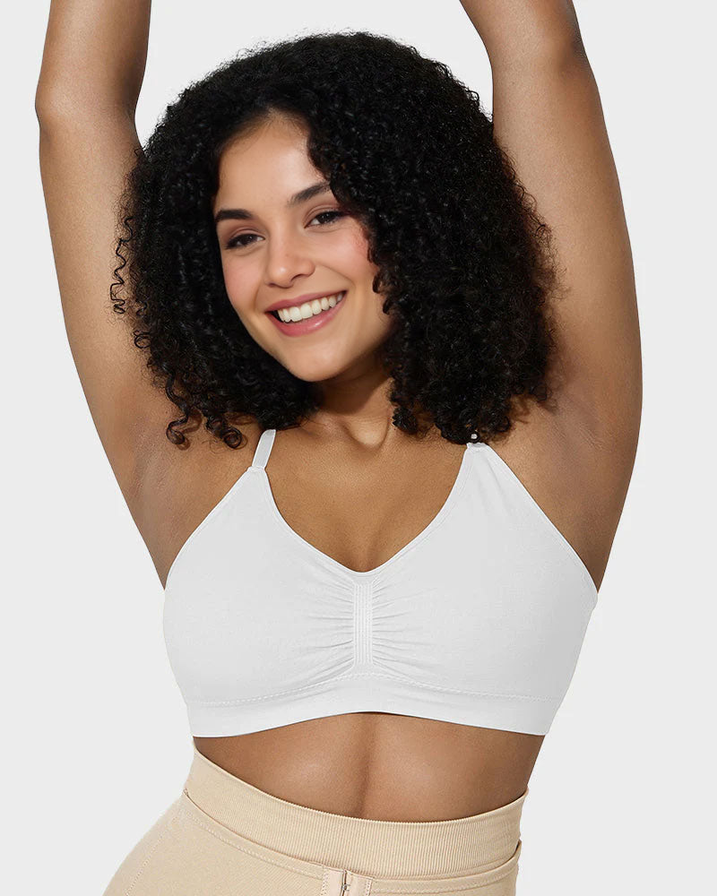 Women's Full Coverage Non-Padded Wireless Sculpt Bra-25