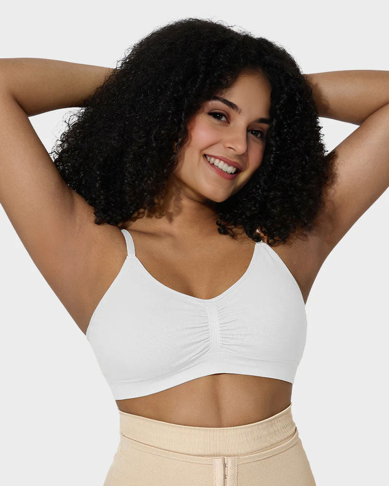 Women's Full Coverage Non-Padded Wireless Sculpt Bra-27