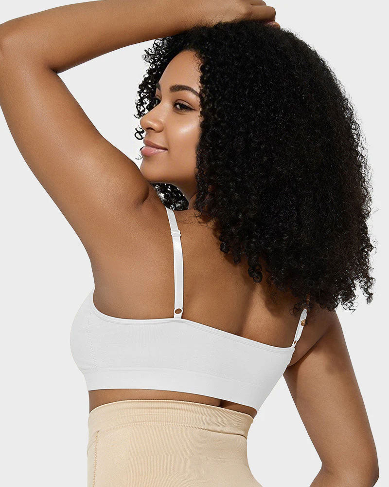 Women's Full Coverage Non-Padded Wireless Sculpt Bra-26