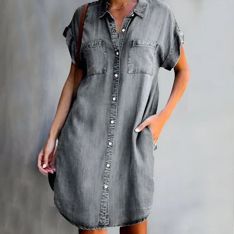GIOIA | Elegant dress with a minimalist style and perfect fit-2
