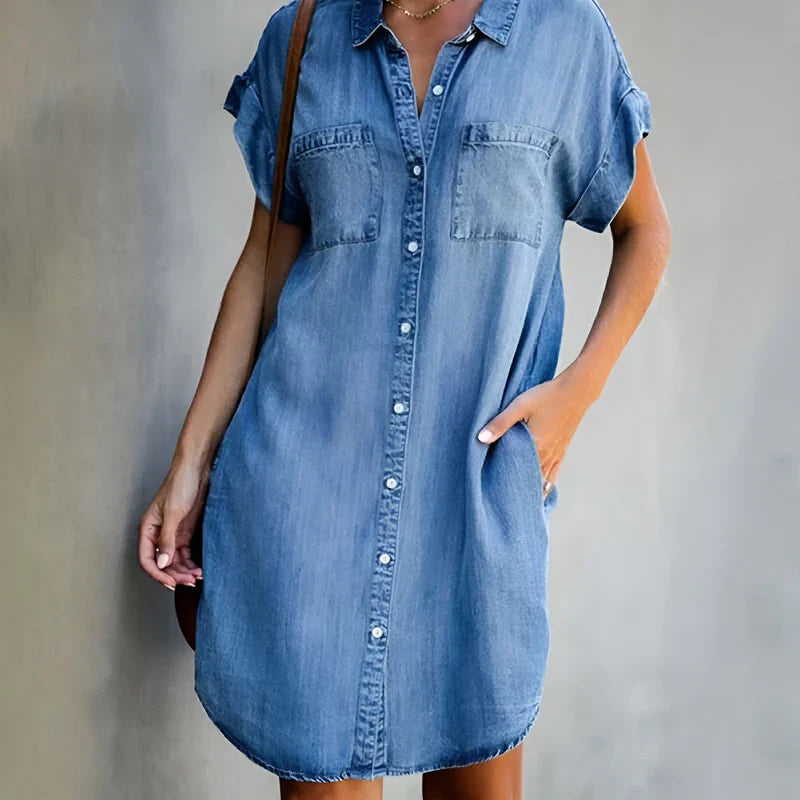 GIOIA | Elegant dress with a minimalist style and perfect fit-1