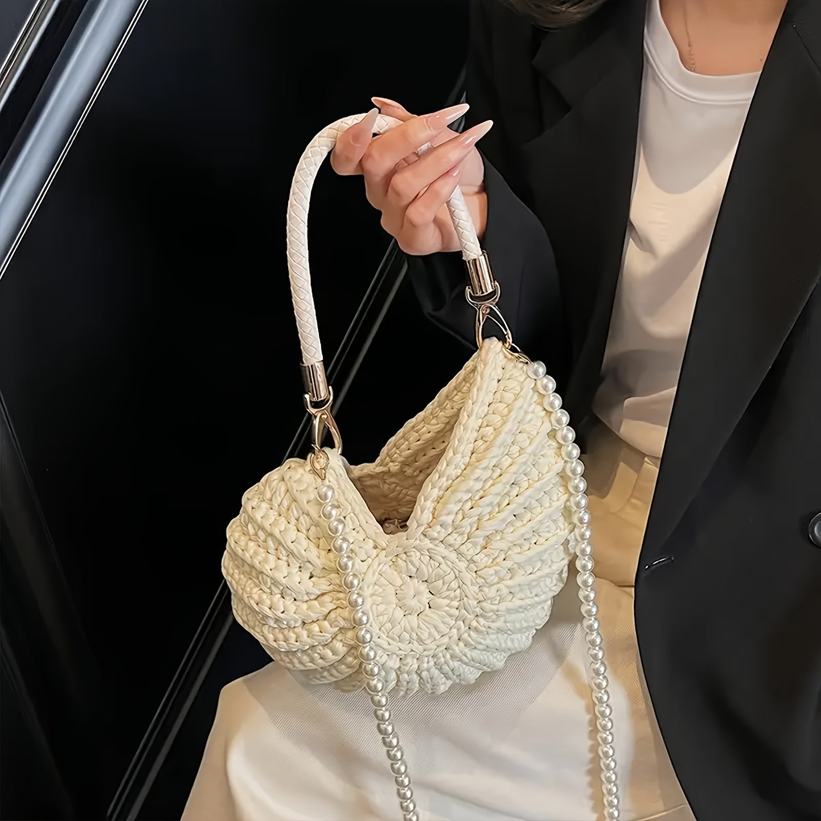 Maliyah | The Pearl Shell Bag-6