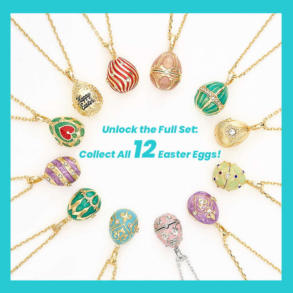 Fizz & Rizz by Yorkett Lucky Egg-Shaped Locket Necklace Mystery Box-11