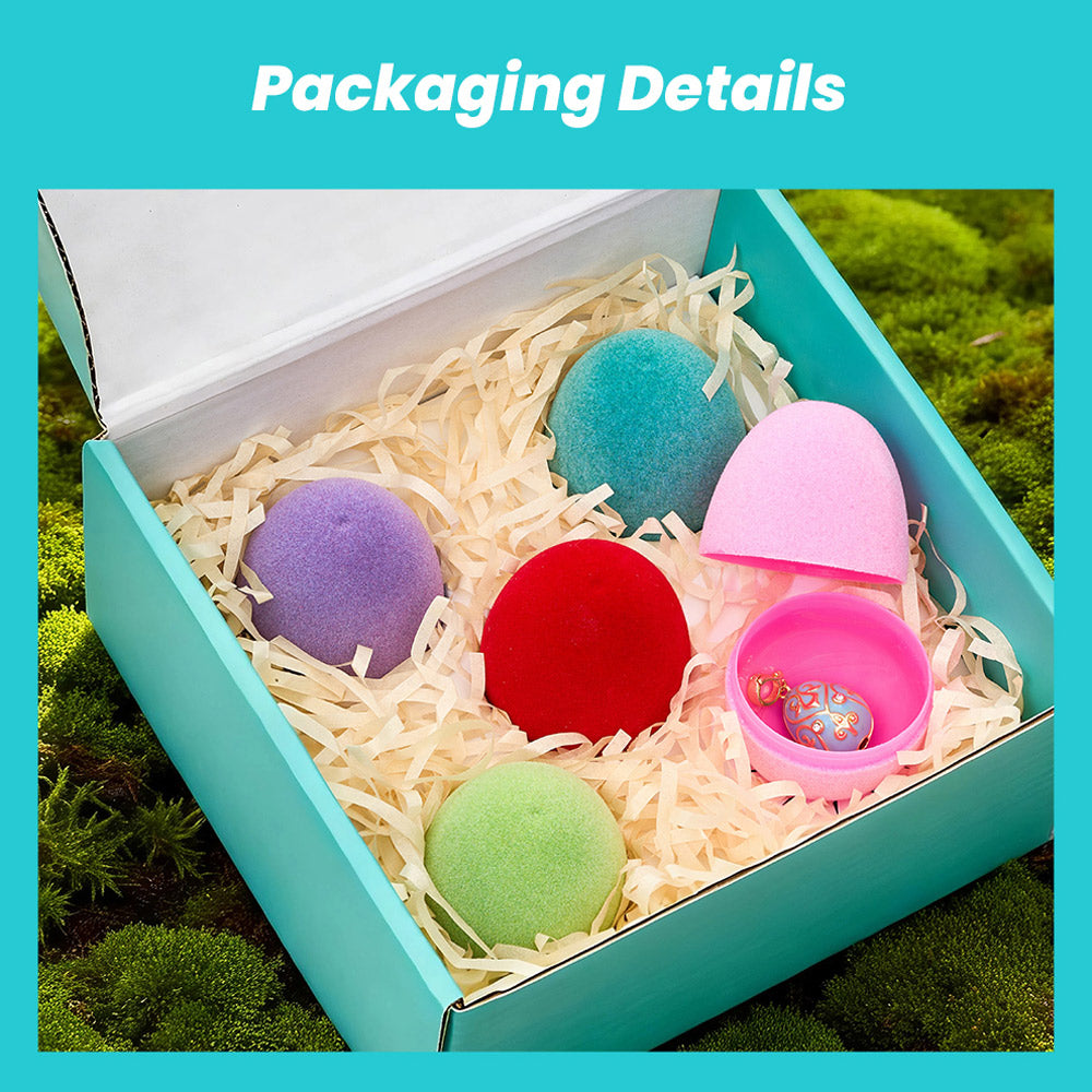 Fizz & Rizz by Yorkett Lucky Egg-Shaped Locket Necklace Mystery Box-12