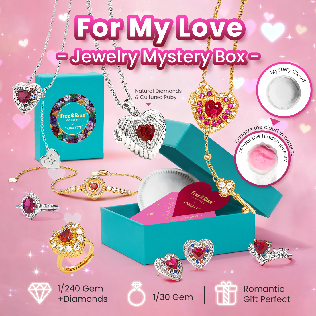 Fizz & Rizz by Yorkett Valentines Day Jewelry Mystery Box-1