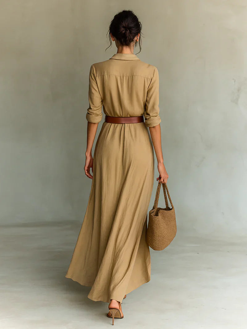 VICTORIA | Long casual dress-3