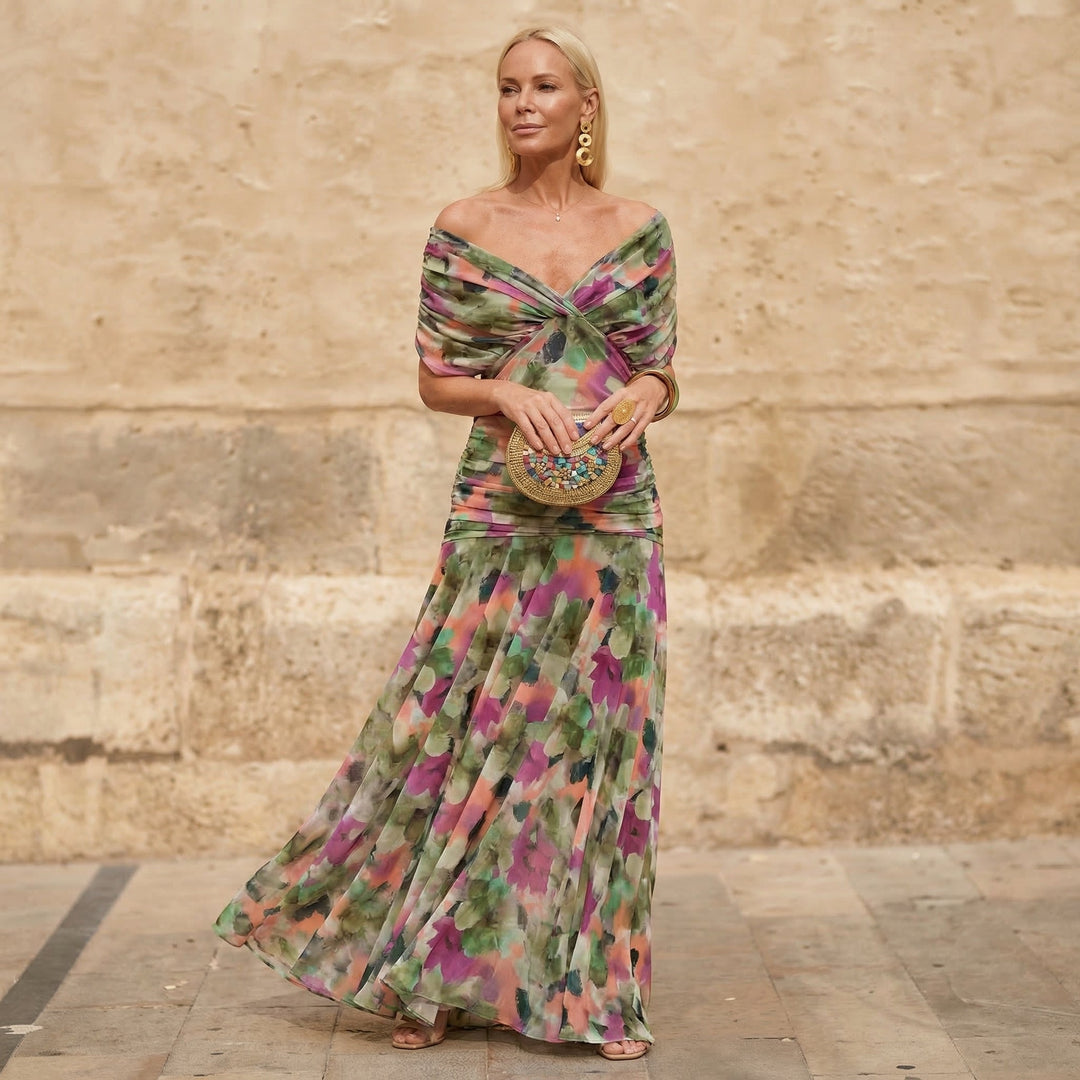 Kelsey | Colorful Elegant Dress-1