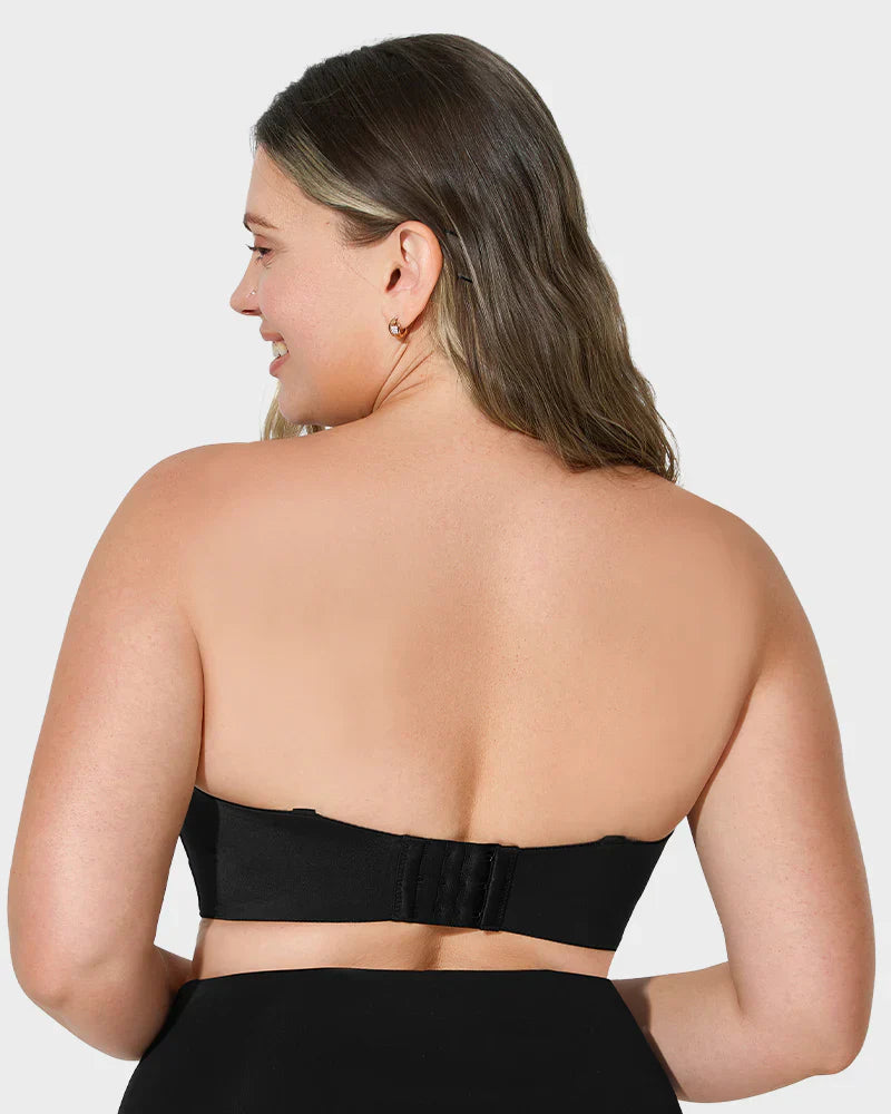 Full Support Non-Slip Convertible Bandeau Bra-8