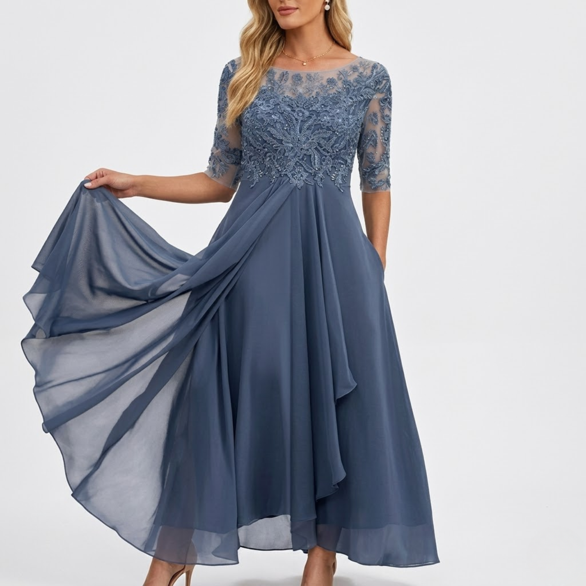 Jessica | Elegant Lace Dress-1