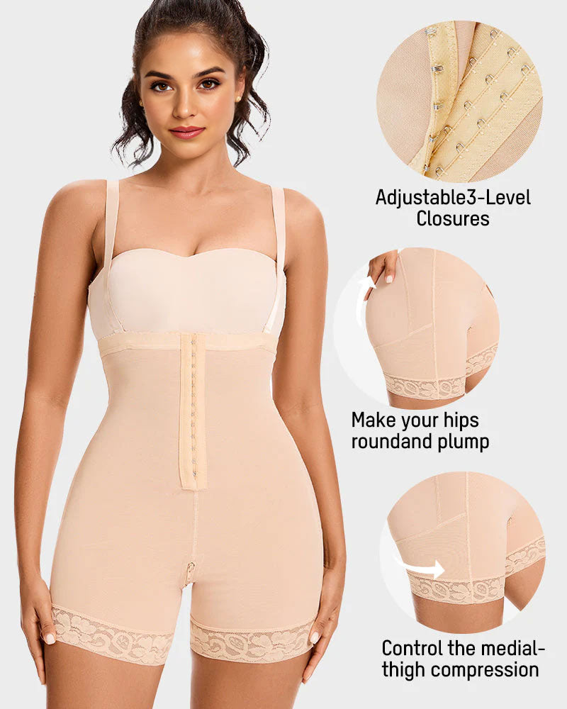 Tummy Control Butt Lifter Bodysuit-7