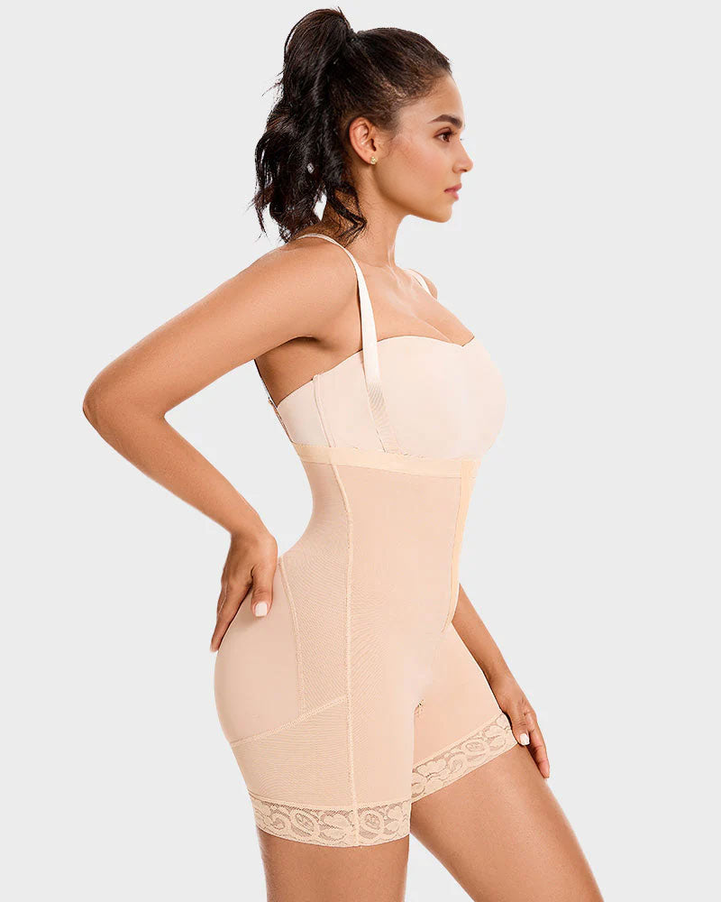 Tummy Control Butt Lifter Bodysuit-10