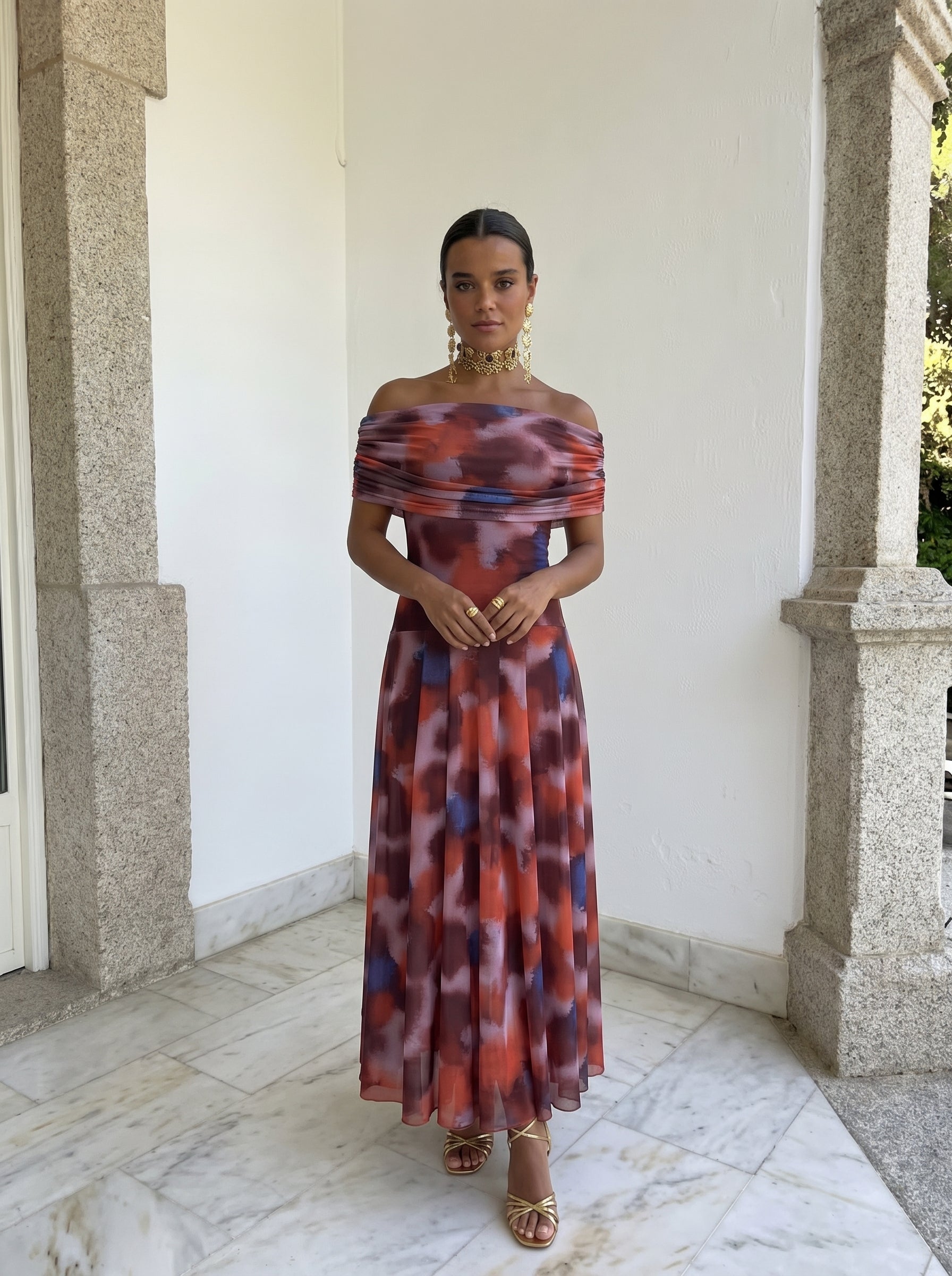 Toledo Dress with Prints