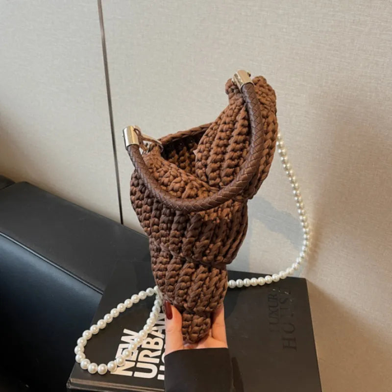 Khaleesi | Handwoven Conch Shell Crossbody Bag-1