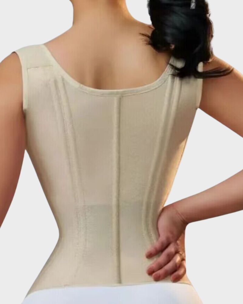 Double Waistband Corset Vest Waist Trainer-9