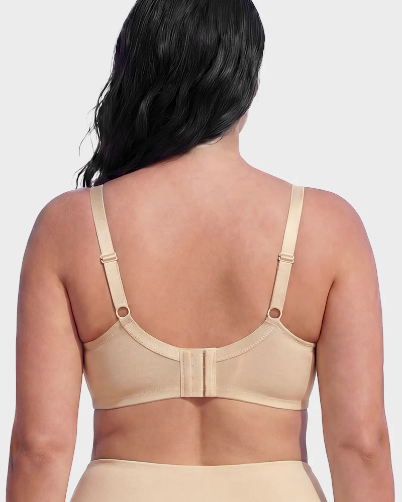 Floral Lace Minimizer Comfort Bra-12