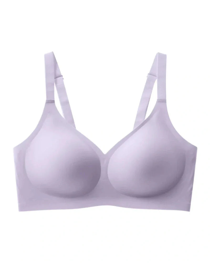 Jelly Wireless Women Comfortable Push Up Bra-15