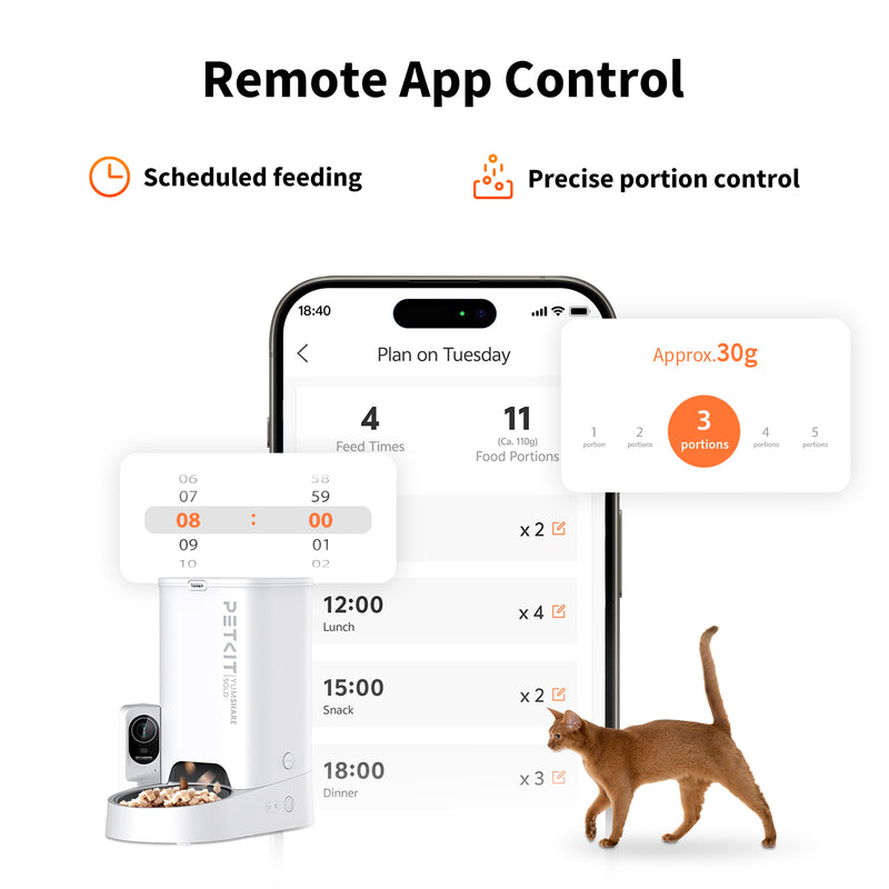 Petkit YumShare Solo Automatic Feeder with Camera-9