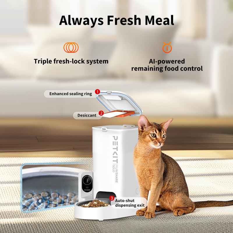 Petkit YumShare Solo Automatic Feeder with Camera-7